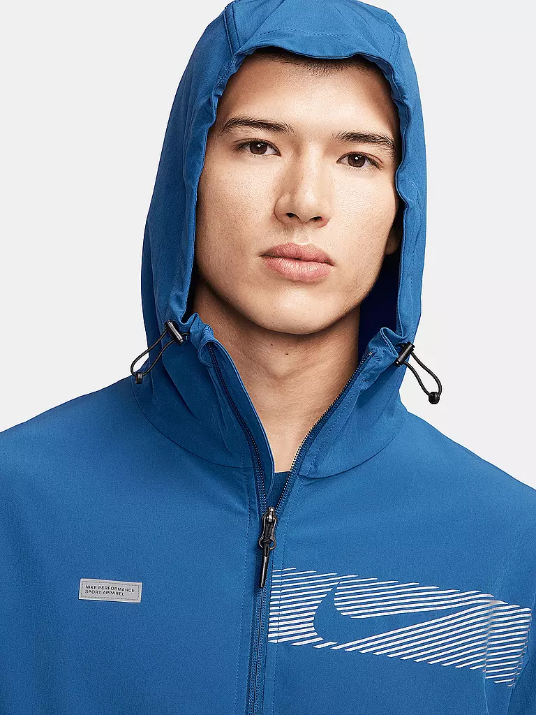 NIKE | Herren Laufjacke Unlimited | dunkelblau