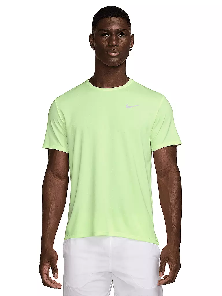 NIKE | Herren Laufshirt Dri-FIT UV Miler | gelb