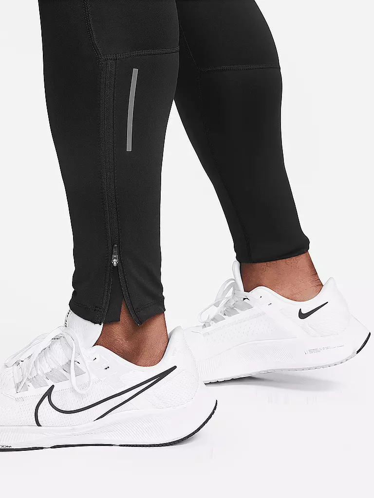 NIKE | Herren Lauftight Dri-FIT Challenger | schwarz