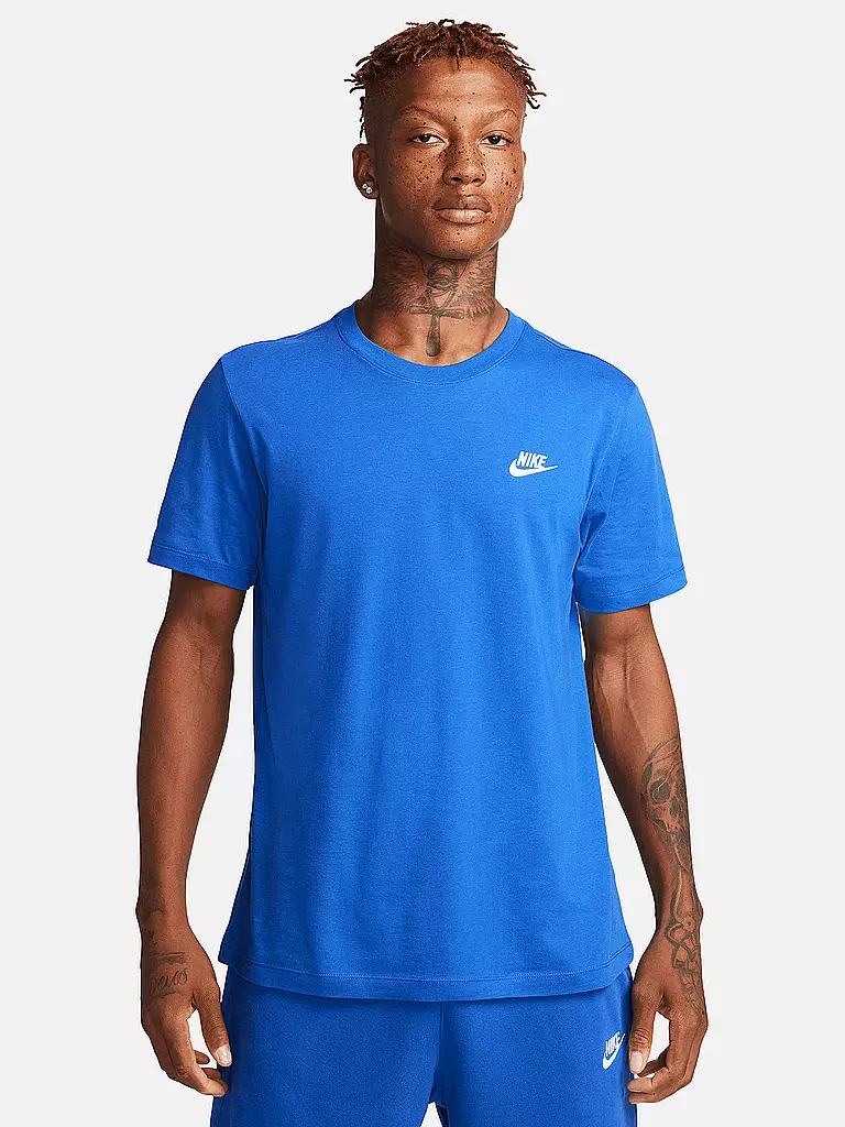 NIKE | Herren T-Shirt Nike Sportswear Club | blau