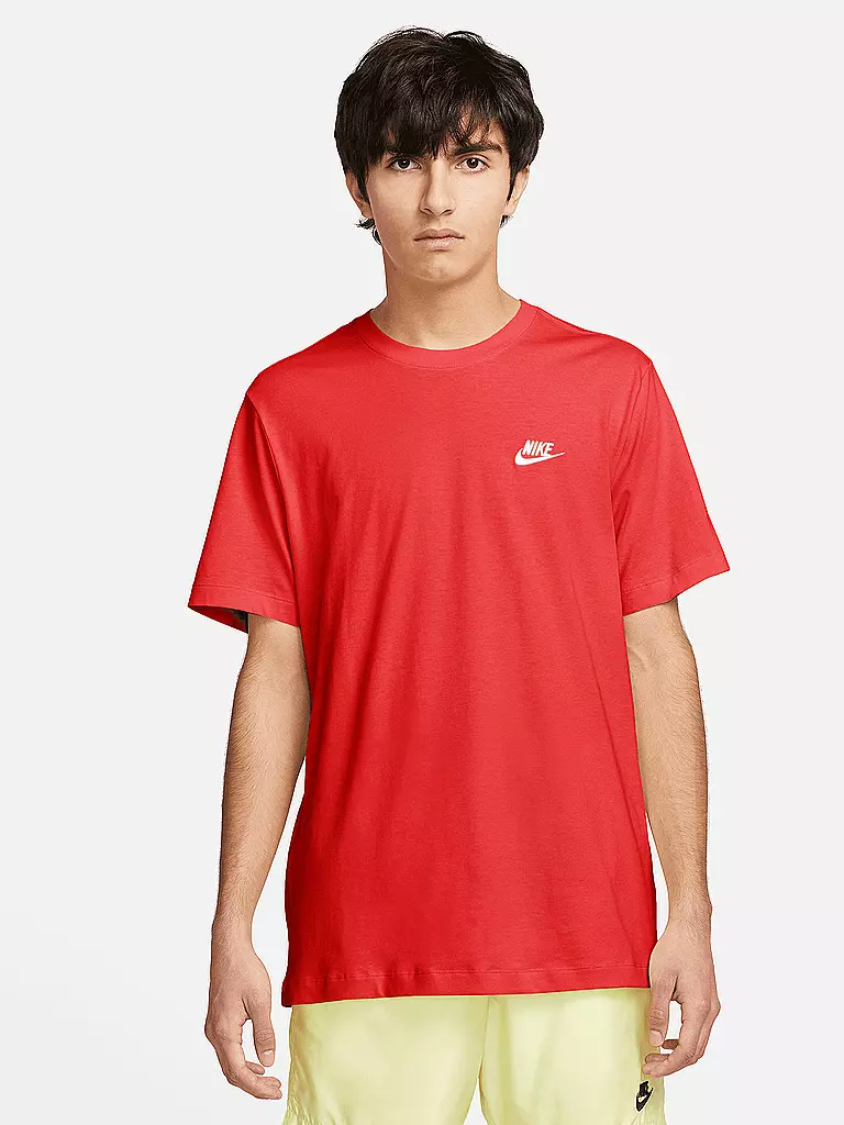 NIKE | Herren T-Shirt Nike Sportswear Club | rot