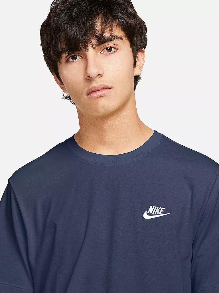 NIKE | Herren T-Shirt Nike Sportswear Club | dunkelblau