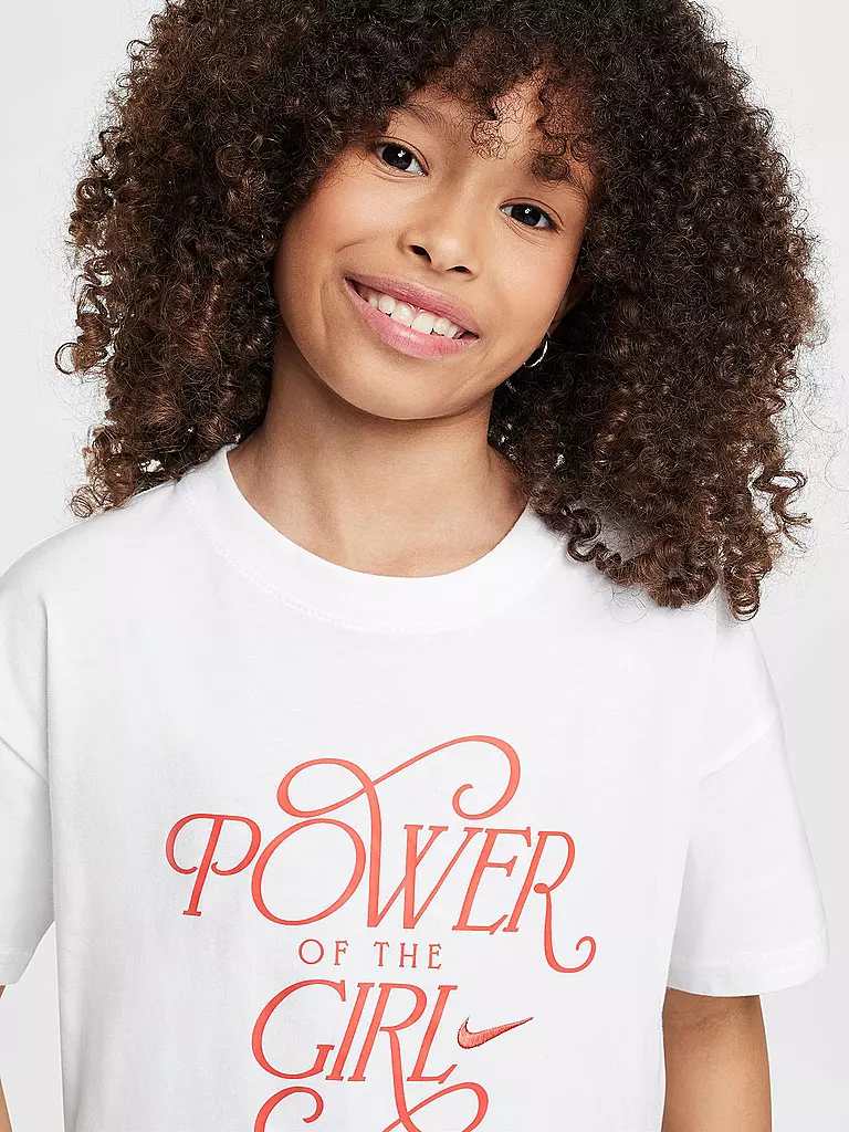 NIKE | Mädchen T-Shirt NSW Power | weiss