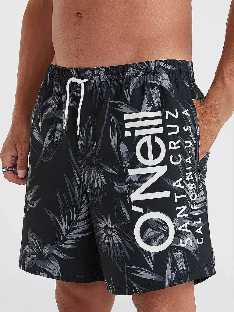 O'NEILL | Herren Badeshort Cali Floral 16'' | schwarz