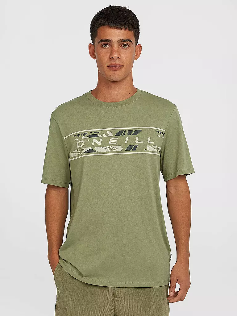 O'NEILL | Herren Beachshirt Front Graphic | hellgrün