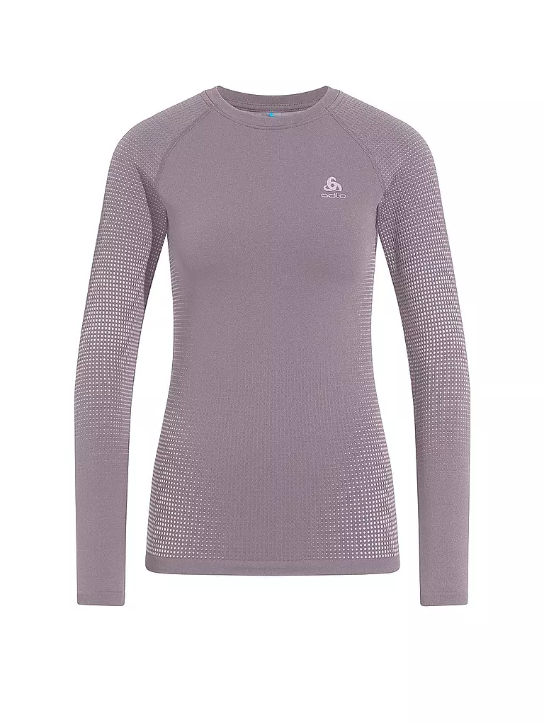 ODLO | Damen Funktionsshirt WARM ECO Baselayer | grau