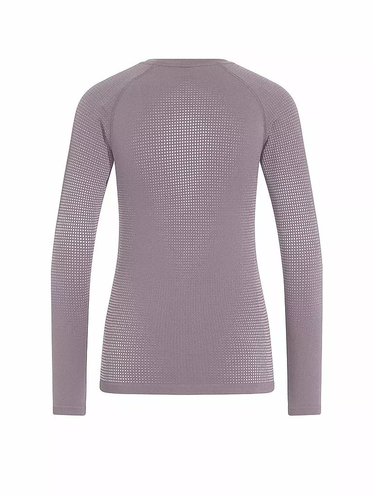 ODLO | Damen Funktionsshirt WARM ECO Baselayer | grau