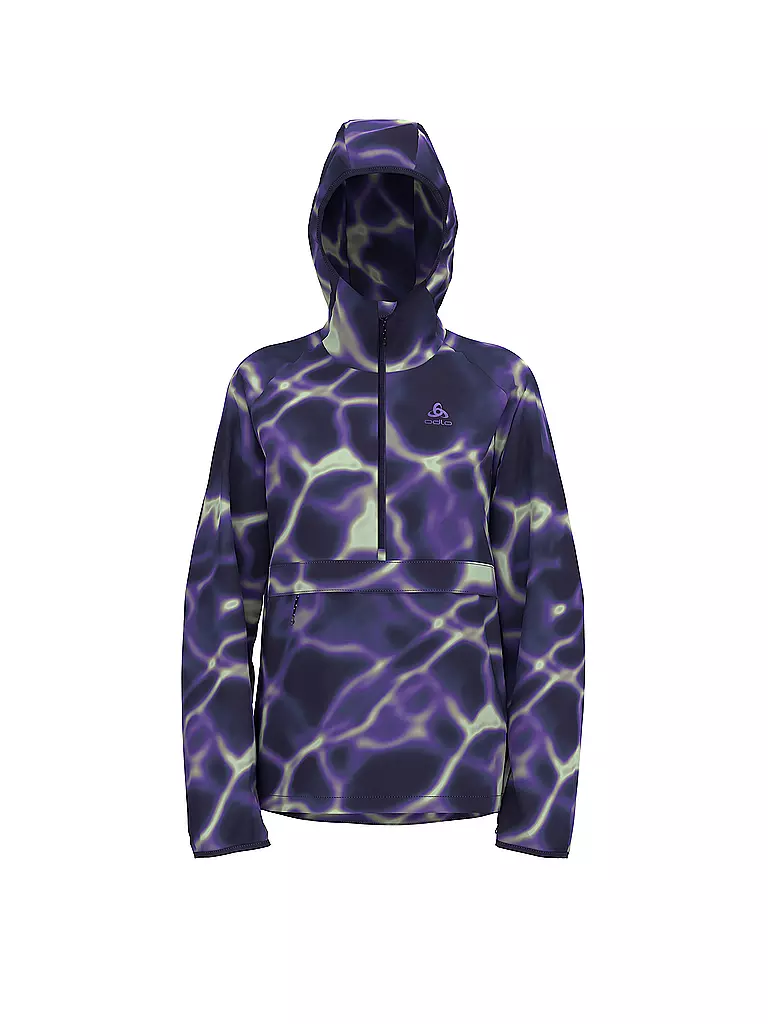 ODLO | Damen Laufjacke Zeroweight Print | lila