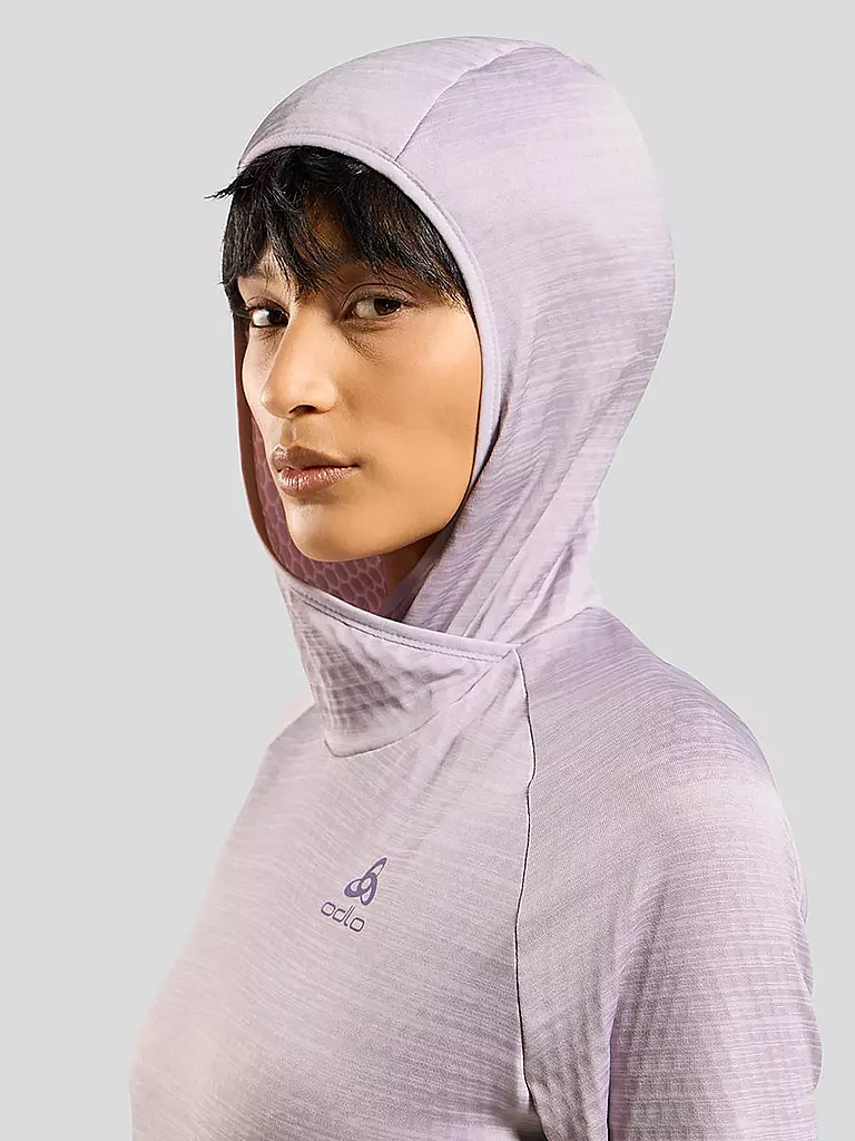 ODLO | Damen Laufshirt Run Easy | lila