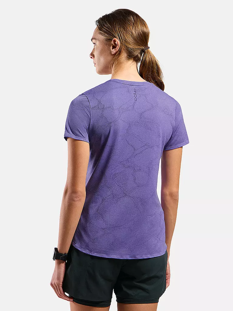 ODLO | Damen Laufshirt Zeroweight Engineered Chill-Tec | lila