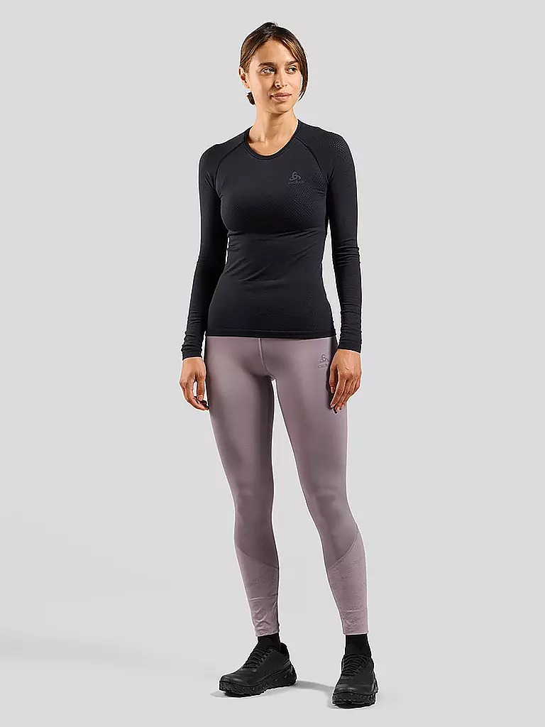 ODLO | Damen Lauftight Essential Print | lila