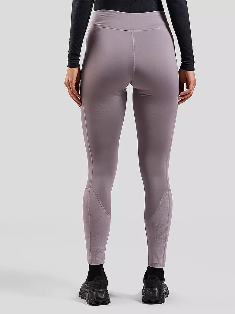 ODLO | Damen Lauftight Essential Print | lila