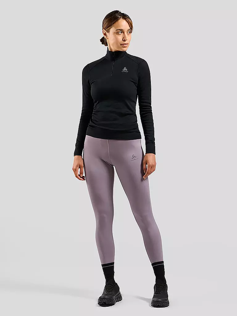 ODLO | Damen Lauftight Essentials Warm | lila