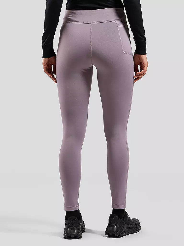 ODLO | Damen Lauftight Essentials Warm | lila