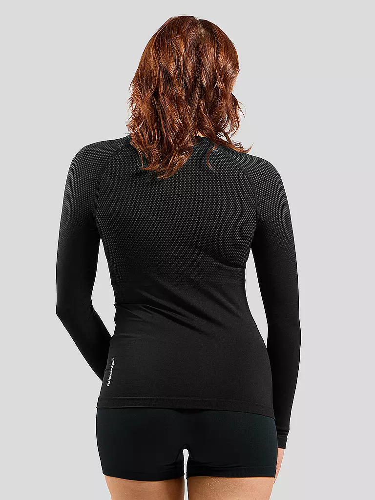 ODLO | Damen Laufwäsche Shirt Performance Light Base Layer | weiss