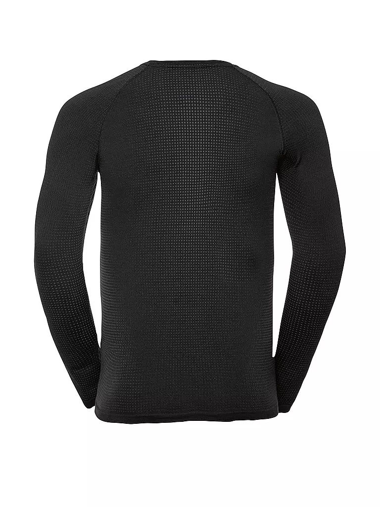 ODLO | Herren Funktionsshirt WARM ECO Baselayer | schwarz