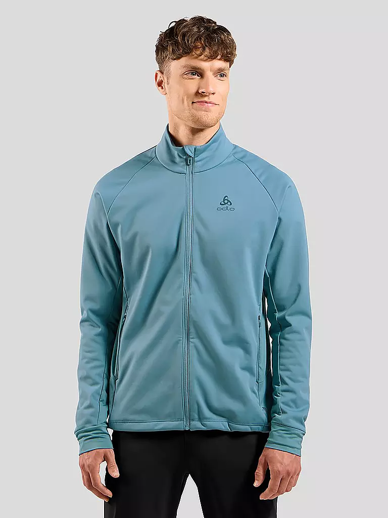 ODLO | Herren Langlaufjacke Brensholmen  | blau