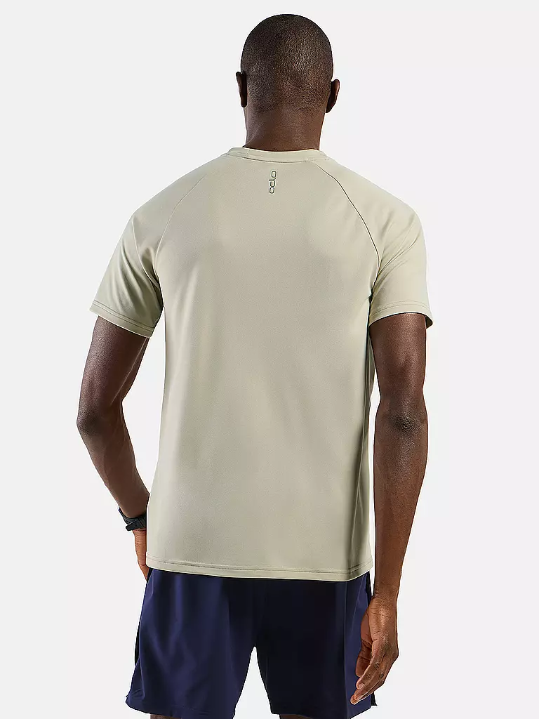 ODLO | Herren Laufshirt Essential Print | beige