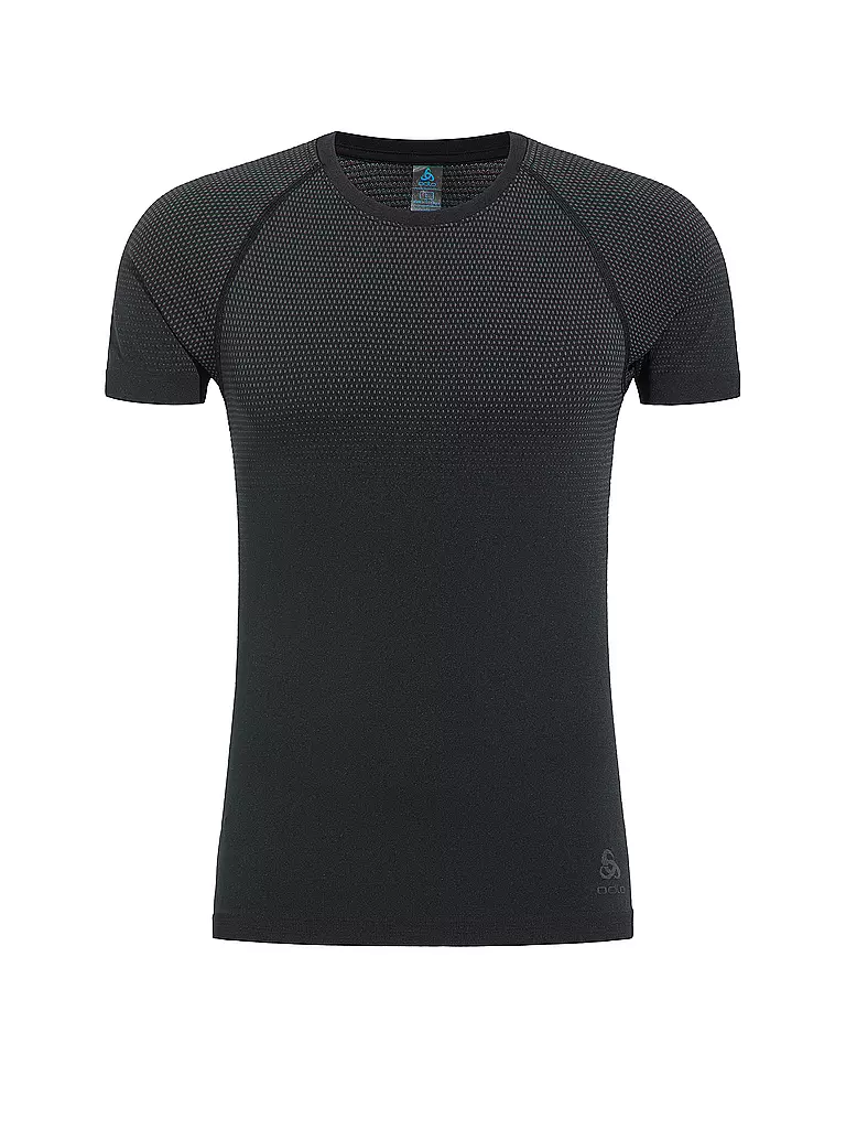 ODLO | Herren Laufwäsche Shirt Performance Light Base Layer  | schwarz