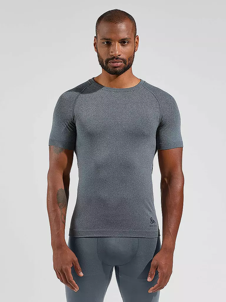 ODLO | Herren Laufwäsche Shirt Performance Light Base Layer  | grau