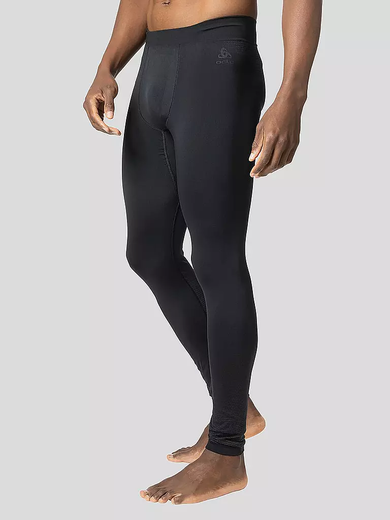 ODLO | Herren Laufwäsche Tight Performance Light Base-Layer | schwarz