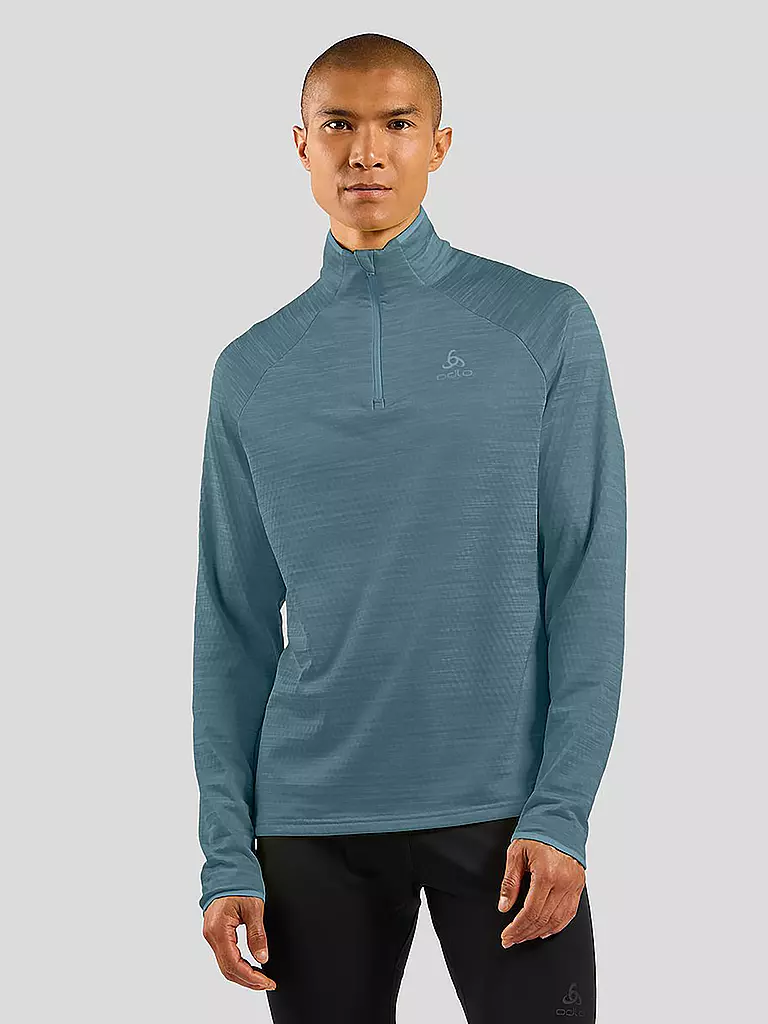 ODLO | Herren Ski Unterzieher Millennium Element 1/2 Zip | braun