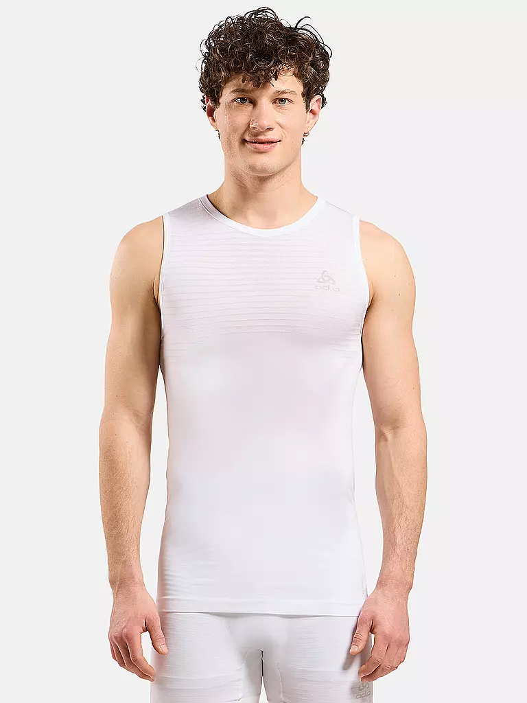 ODLO | Herren Unterzieh Tank Performance X-Light Base Layer | weiss