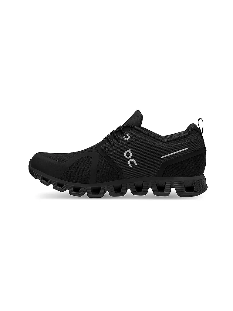 ON | Damen Freizeitschuhe Cloud 5 Waterproof ALL BLACK | beige