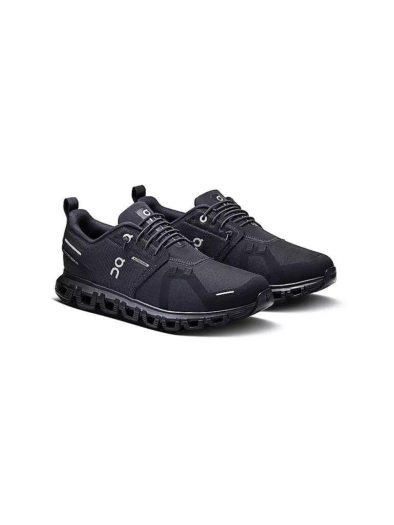 ON | Damen Freizeitschuhe Cloud 6 Waterproof | schwarz