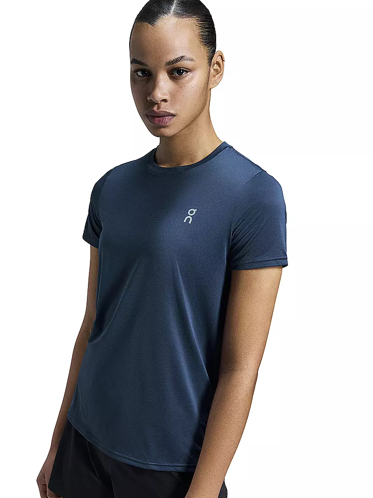 ON | Damen Laufshirt Core-T | blau