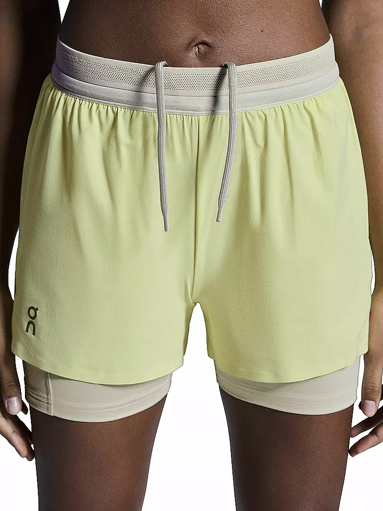 ON | Damen Laufshort 2in1 3