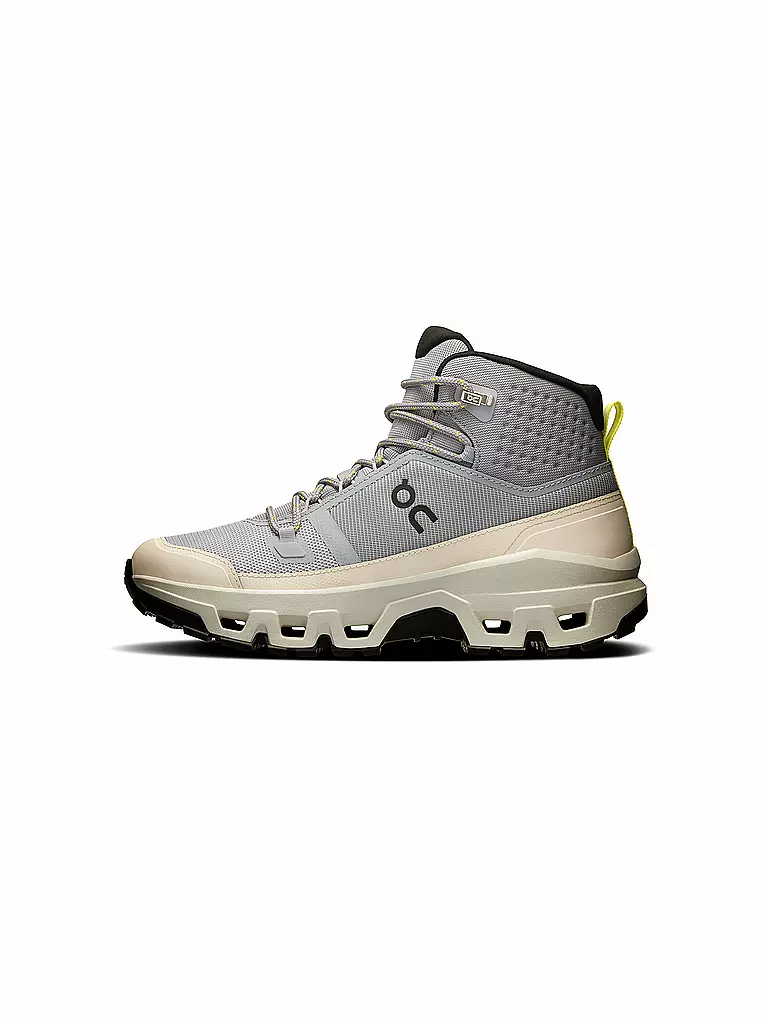 ON | Damen Wanderschuhe Cloudrock Mid WP | grau