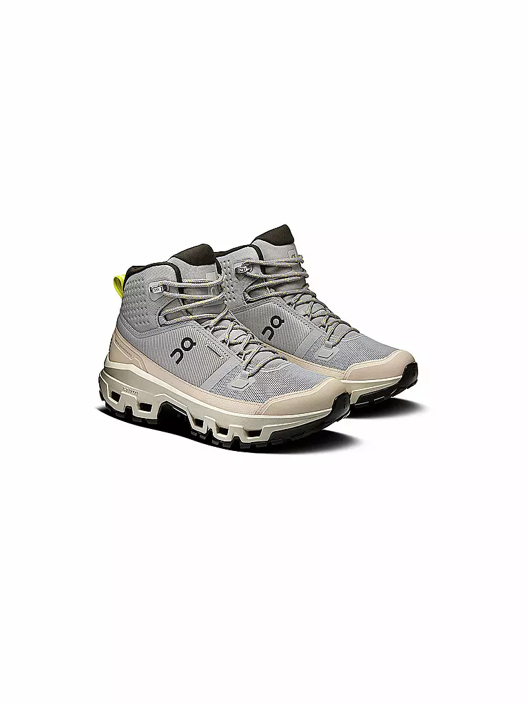 ON | Damen Wanderschuhe Cloudrock Mid WP | grau