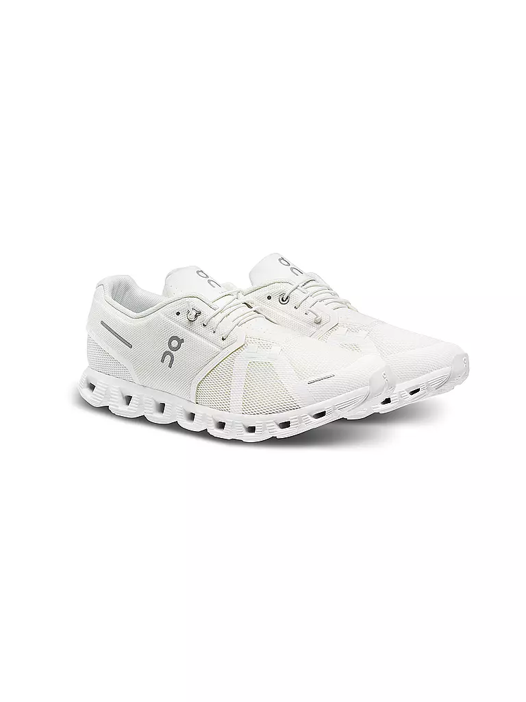 ON | Herren Freizeitschuhe Cloud 5 UNDYED WHITE | weiss