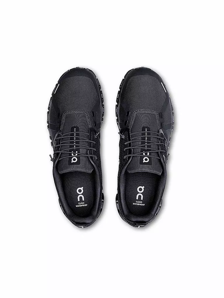 ON | Herren Freizeitschuhe Cloud 6 Waterproof | schwarz