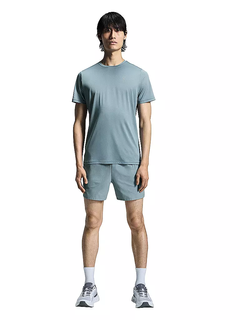 ON | Herren Laufshort Essential | hellblau