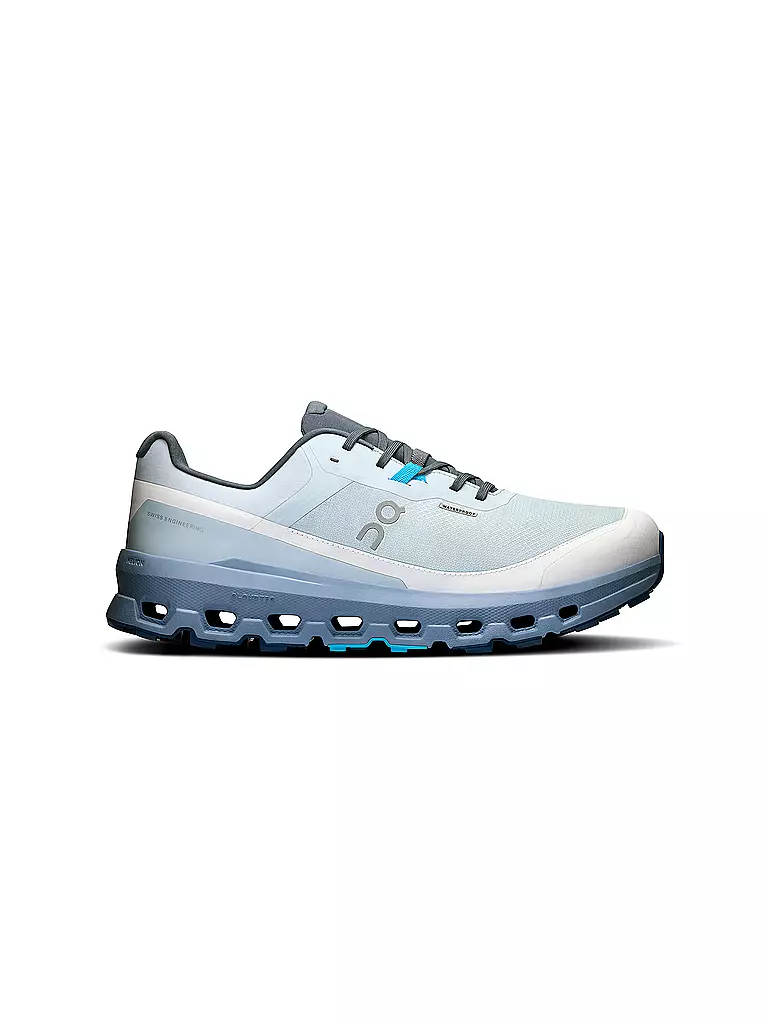 ON | Herren Traillaufschuhe Cloudvista 2 Waterproof | hellblau