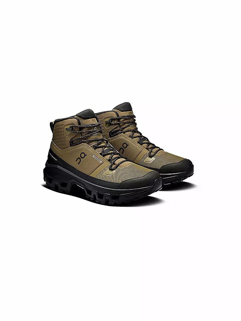 ON | Herren Wanderschuhe Cloudrocj Mid WP | schwarz