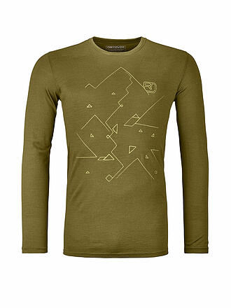 ORTOVOX | Herren Funktionsshirt 185 Merino Tangram