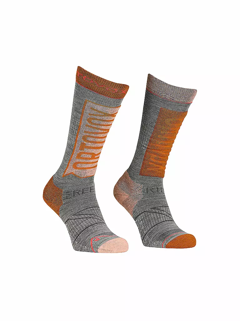 ORTOVOX | Damen Skitourensocken Freeride Long Socks | rosa