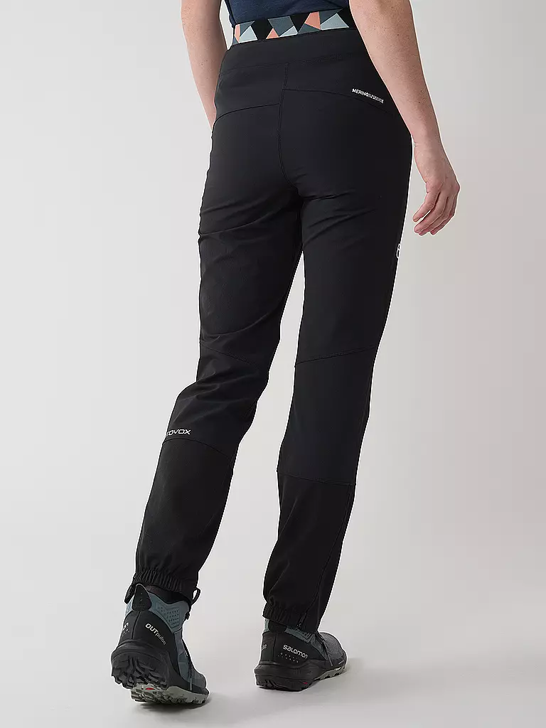 ORTOVOX | Damen Softshell Tourenhose Punta Berrino Stretch | petrol