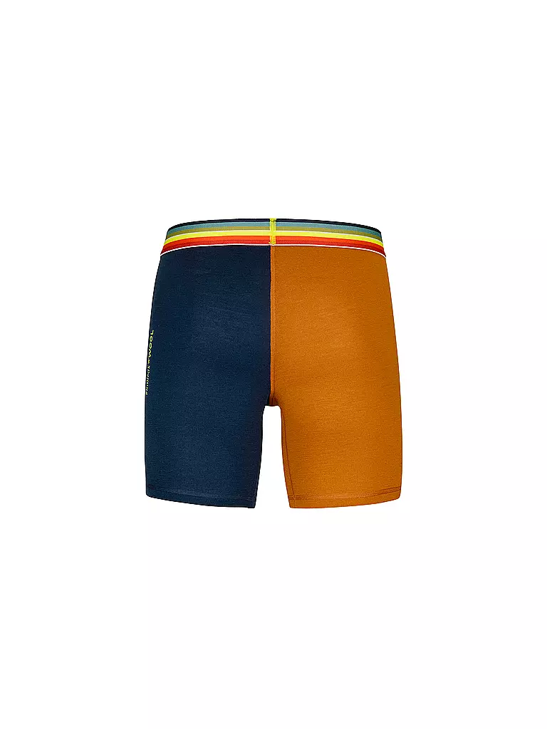 ORTOVOX | Herren Boxer Rock'n'Wool 185 | dunkelblau