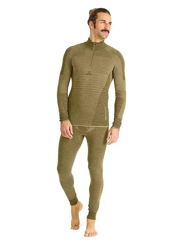 ORTOVOX | Herren Funktions Zipshirt 230 Competition | olive