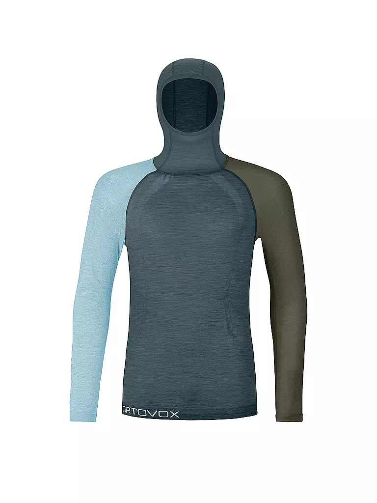 ORTOVOX | Herren Funktionsshirt 120 Comp Light Hoodie | grau