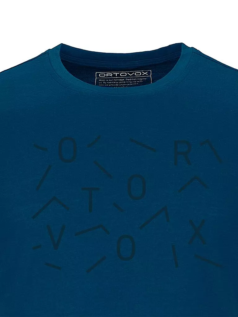 ORTOVOX | Herren Funktionsshirt 150 Cool Logo | petrol