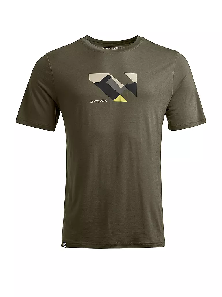 ORTOVOX | Herren Funktionsshirt Landscape TS 150COOL | olive