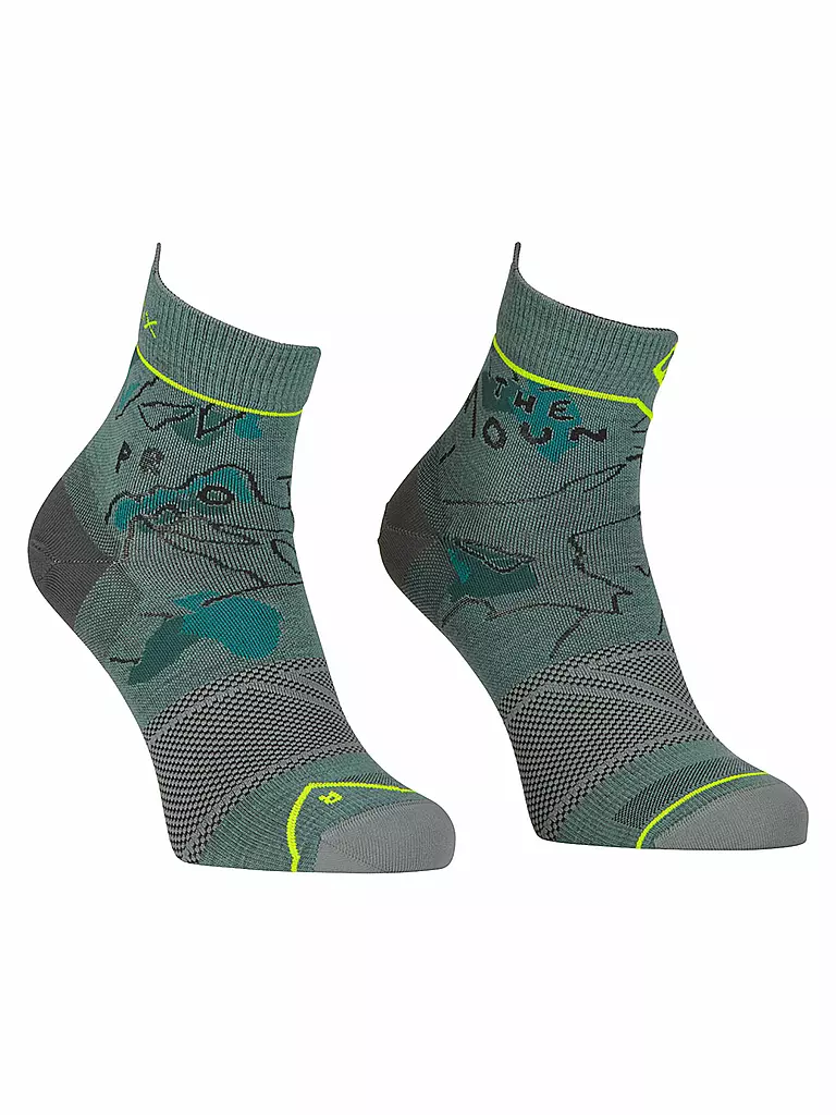 ORTOVOX | Herren Quartersocken Alpine Light | petrol