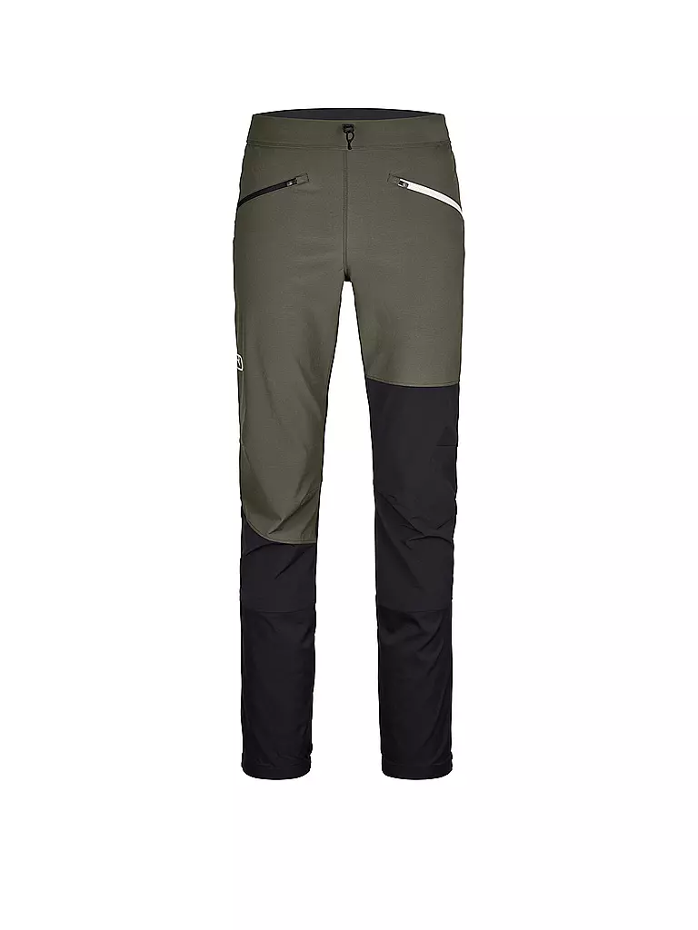 ORTOVOX | Herren Touren Softshellhose Punta Berrino | olive