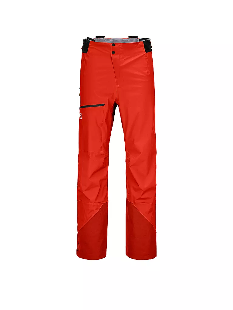 ORTOVOX | Herren Tourenhose Ortler 3L | rot