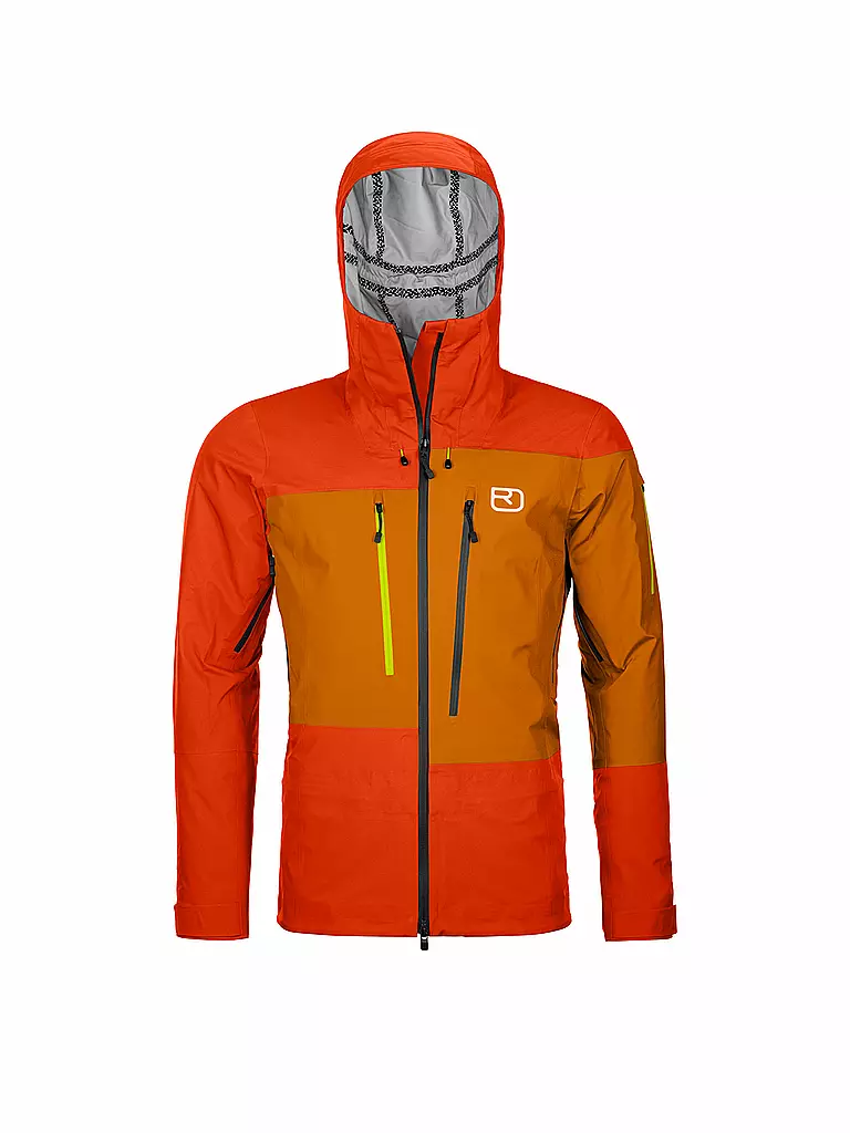 ORTOVOX | Herren Tourenjacke Deep Shell 3L | orange